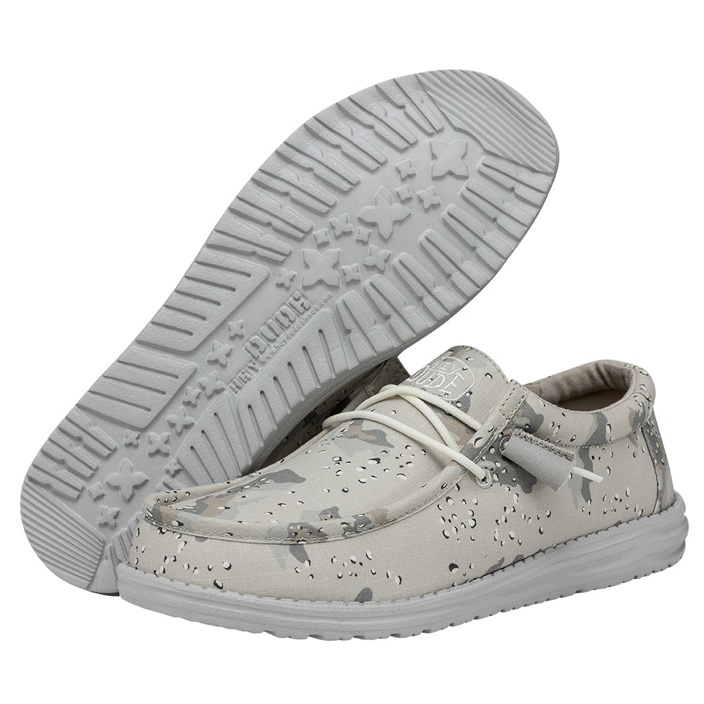 Wally Camouflage Men - Greyscale Desert Camo